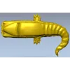 STL модель "РетроСкорпион" - 3D модель stl для ЧПУ