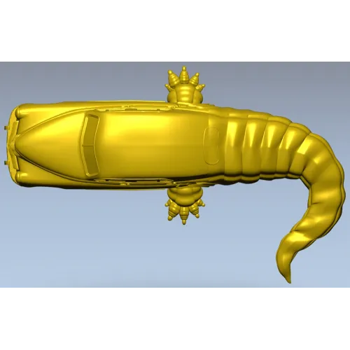 STL модель "РетроСкорпион" - 3D модель stl для ЧПУ