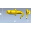 STL модель "РетроСкорпион" - 3D модель stl для ЧПУ