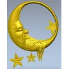 Скачать STL модель "Лунный старец" - 3D модель для ЧПУ