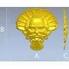 Нептунский маскарон - 3D модель STL для ЧПУ