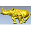stl модель носорога - детализированная 3D модель для ЧПУ