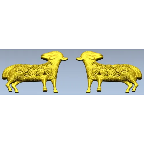 Овечка-узорник - 3D модель STL для ЧПУ