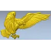 Soaring Eagle STL relief for CNC carving