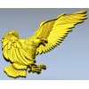 Soaring Eagle STL relief for CNC carving