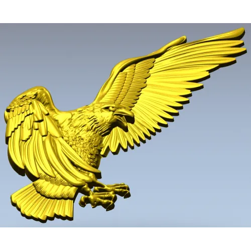 Soaring Eagle STL relief for CNC carving