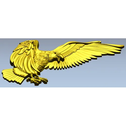 Soaring Eagle STL relief for CNC carving