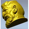 3D модель STL - Бородач-охотник (бюст)