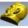 3D модель STL - Бородач-охотник (бюст)