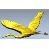 Журавль в полёте - 3D модель STL для ЧПУ