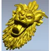 Mythic Chimera Head STL - High-Relief 3D Model for CNC