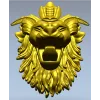 Mythic Chimera Head STL - High-Relief 3D Model for CNC