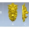 Mythic Chimera Head STL - High-Relief 3D Model for CNC