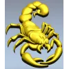 Scorpion 3D model STL for CNC router - Regal Scorpion