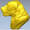 Labrador Retriever Head Relief - STL 3D Model for CNC