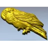 3D модель совы в формате STL для ЧПУ - рельефная резьба по дереву