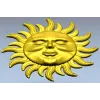 3D модель STL - Солнечный медальон для ЧПУ