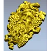 Elder of the Vine - detailed 3D STL model for CNC
