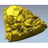 Старики под покрывалом - 3D модель STL для ЧПУ, рельефная панель