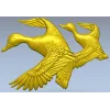 Рельефная 3D модель - "Полет уток" в формате STL для ЧПУ