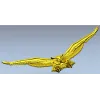 Owl in Flight - STL 3D model for CNC relief carving
