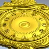 Декоративный циферблат в стиле рокайль - 3D модель STL для ЧПУ
