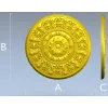 Декоративный круглый циферблат - stl модель для ЧПУ