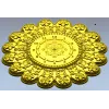 Барочный циферблат - 3D модель STL для ЧПУ