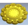 STL модель декоративных часов "Флора" - 3D модель stl для ЧПУ