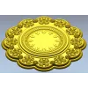 STL модель декоративных часов "Флора" - 3D модель stl для ЧПУ