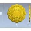STL модель декоративных часов "Флора" - 3D модель stl для ЧПУ