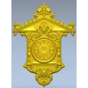 Барочный настенный циферблат - STL модель для ЧПУ