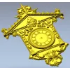 Барочный настенный циферблат - STL модель для ЧПУ