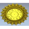 Барочный циферблат STL для ЧПУ - Венец времени