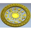 Chinese Zodiac Clock Face STL Model for CNC