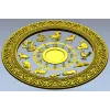 Chinese Zodiac Clock Face STL Model for CNC