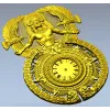 Индейский Хранитель Времени - 3D модель STL для ЧПУ