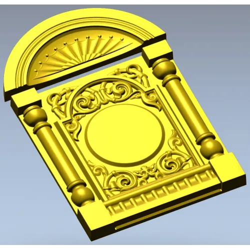 Мантийный корпус с медальоном - 3D модель STL для ЧПУ