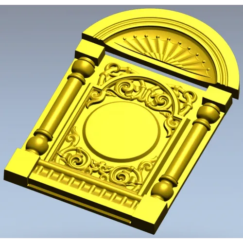 Мантийный корпус с медальоном - 3D модель STL для ЧПУ