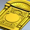 Мантийный корпус с медальоном - 3D модель STL для ЧПУ
