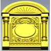 Мантийный корпус с медальоном - 3D модель STL для ЧПУ