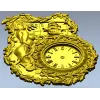 Пиратская барочная панель с циферблатом - 3D модель STL для ЧПУ