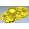 Русалочка на антикварных картах - 3D модель STL для ЧПУ