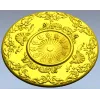 Regal Sunburst Medallion 3D STL Model for CNC Milling