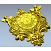 Барочный картуш с ангелами - STL 3D модель для ЧПУ
