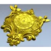 Барочный картуш с ангелами - STL 3D модель для ЧПУ