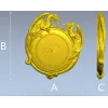 3D модель настенных часов "Драконий Страж" в формате STL