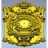 Резной картуш с циферблатом - 3D модель STL для ЧПУ