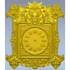 Барочный циферблат с путти - 3D модель STL для ЧПУ