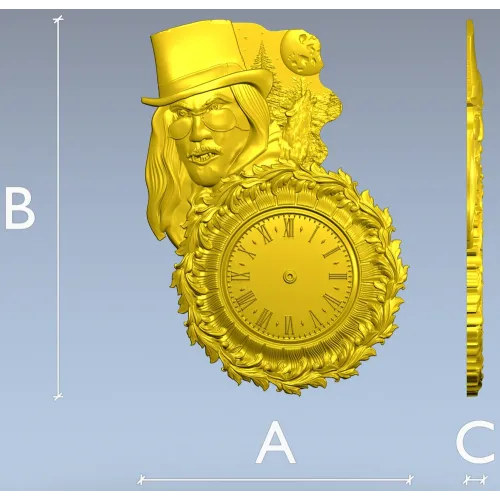 Хранитель времени - 3D модель STL для ЧПУ